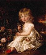 Sir William Beechey Portrait of a Young Girl oil painting reproduction